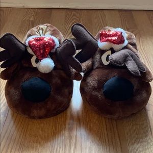 Reindeer Slippers